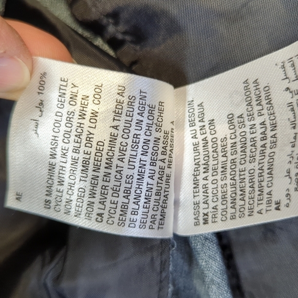 Alfani Men's Pleated Drawstring Lightweight Gray Pants Size L - Picture 10 of 11